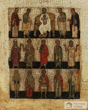 Избранные святые, ок.1550 г.