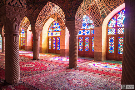 Мечеть насир Аль Мульк. Шираз. Иран