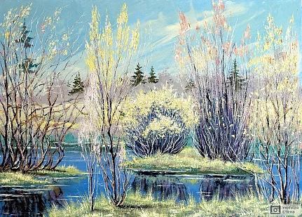 Вода весной
