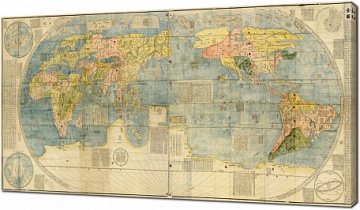Японская карта мира 1604 года