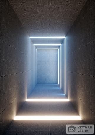 Подсвеченный коридор