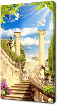 Римские колонны в парке