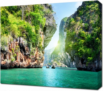 Скалы и море в Краби Таиланд