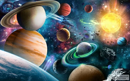 Планеты в космическом пространстве