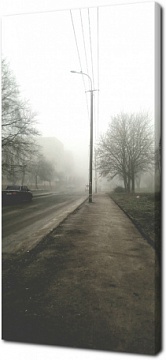 Уютный городской туман