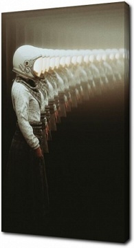 Отражение космонавта