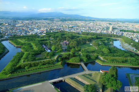 Фотообои Панорама Хакодате. Япония
