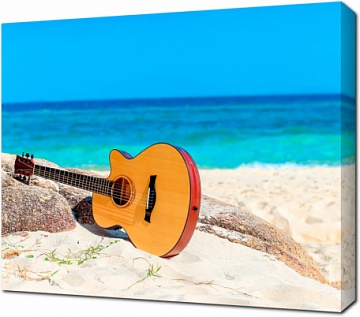 Гитара на побережье