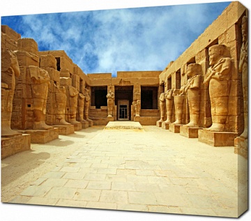 Храм Карнака древнего Египта