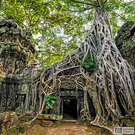 Древняя Кхмерская архитектура, храм Та Пром