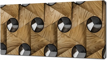 Рельефные деревянные панели