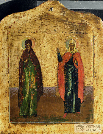 Св. Анна Кашинская и мученица Татиана, ок.1800 г.