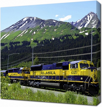 Железная дорога в Аляске