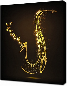 Светящийся саксофон