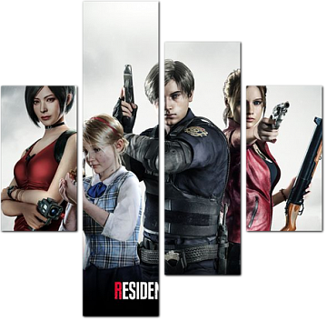 Компьютерная игра на выживание Resident Evil 2