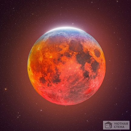Зачаровывающая красная луна
