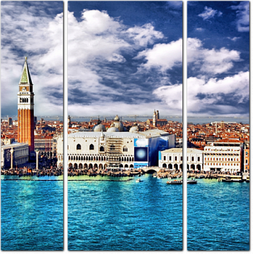 Панорама Венеции. Италия