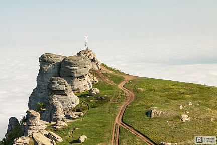Дорога к вершине Ай-Петри