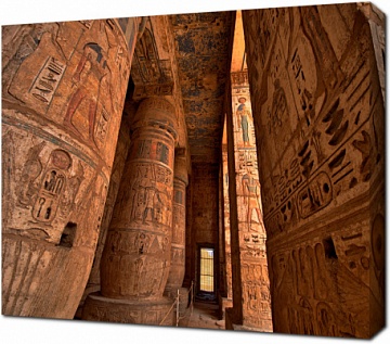 Храм Мединет Хабу, Рамзес III, Луксор, Египет