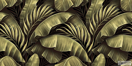 Чарующие банановые и пальмовые листья