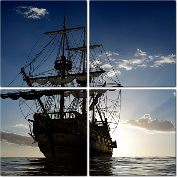 Корабль пиратов