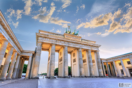 Фотообои Панорама Бранденбургских ворот