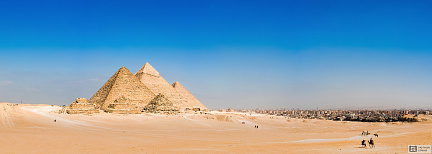 Фотообои Египетская панорама с пирамидами