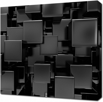 Черные кубы 3D