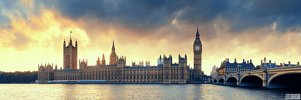 Фотообои Дом парламента в Вестминстере в Лондоне