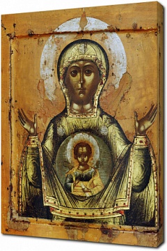 Икона Б.М. Знамение, ок.1650 г.