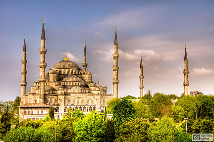 Голубая Мечеть, Стамбул, Турция