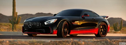 Mercedes-AMG GT R As Drift