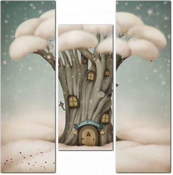 Сказочный дом-дерево