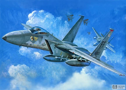 Самолет F-15C