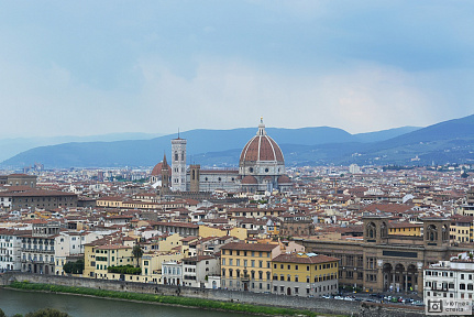 Фотообои Вид на Флоренцию с высоты