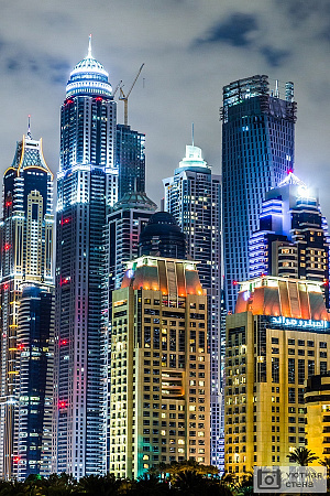 Фотообои Современные небоскребы Дубай