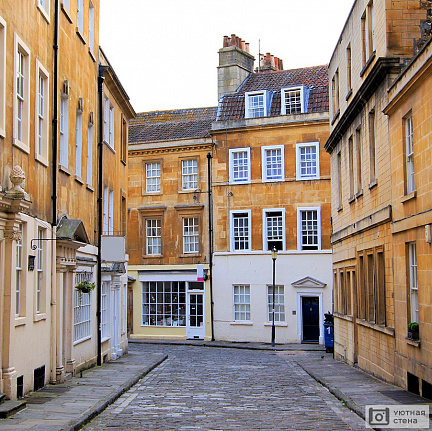 Фотообои Классическая улица в Старом городе Великобритании