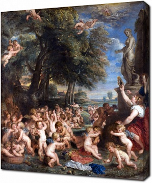 Питер Пауль Рубенс —Поклонение Венере, Венера, Богиня
