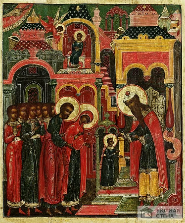 Введение во зам Пресвятой богородицы, ок.1650 г.