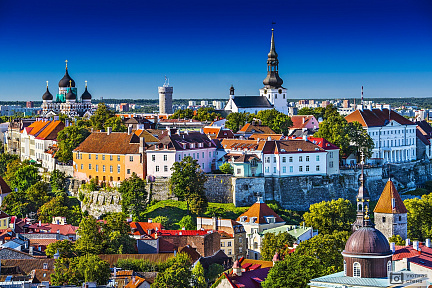 Фотообои Старый Таллин. Эстония