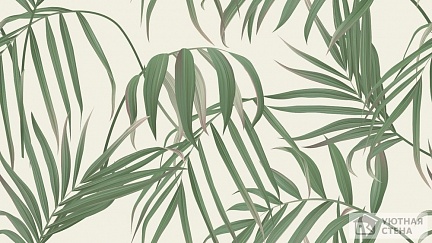 Фон с тропическими пальмовыми листьями