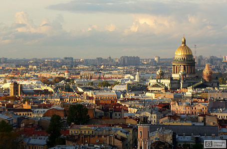 Фотообои Санкт-Петербург на рассвете. Россия