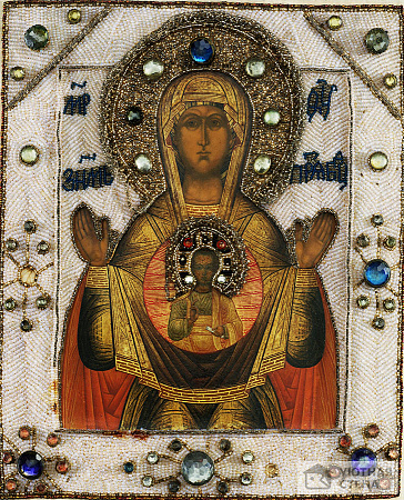 Икона Б.М. Знамение, ок.1880 г.