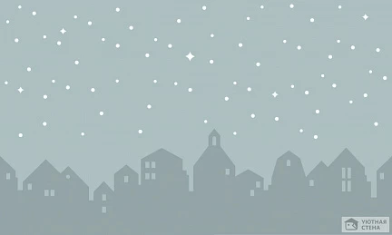 Город в сумерках