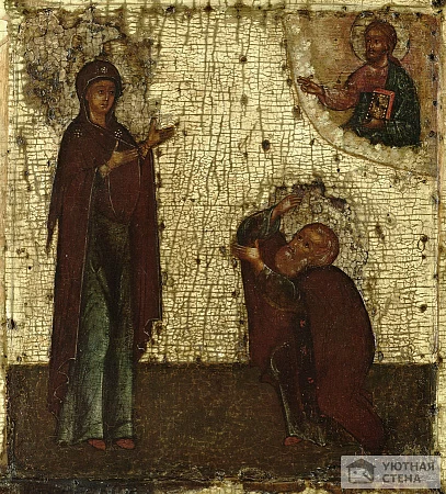 Явление Богородицы св. Сергию Радонежскому, ок.1600