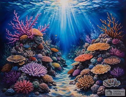 Коралловые рифы, оживающие под водой
