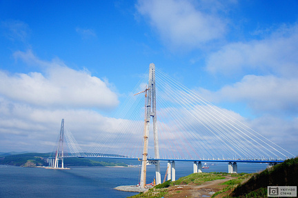 Фотообои Красивый мост, Владивосток