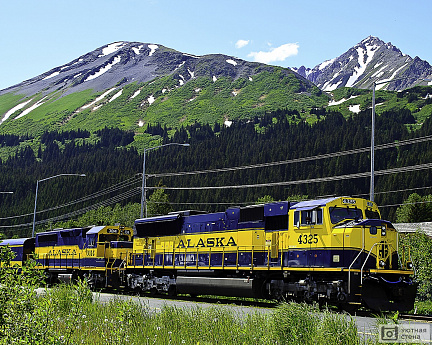 Железная дорога в Аляске