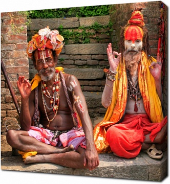 Индийские монахи