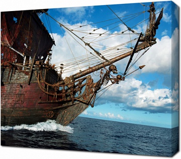 Пиратский корабль «Месть королевы Анны»